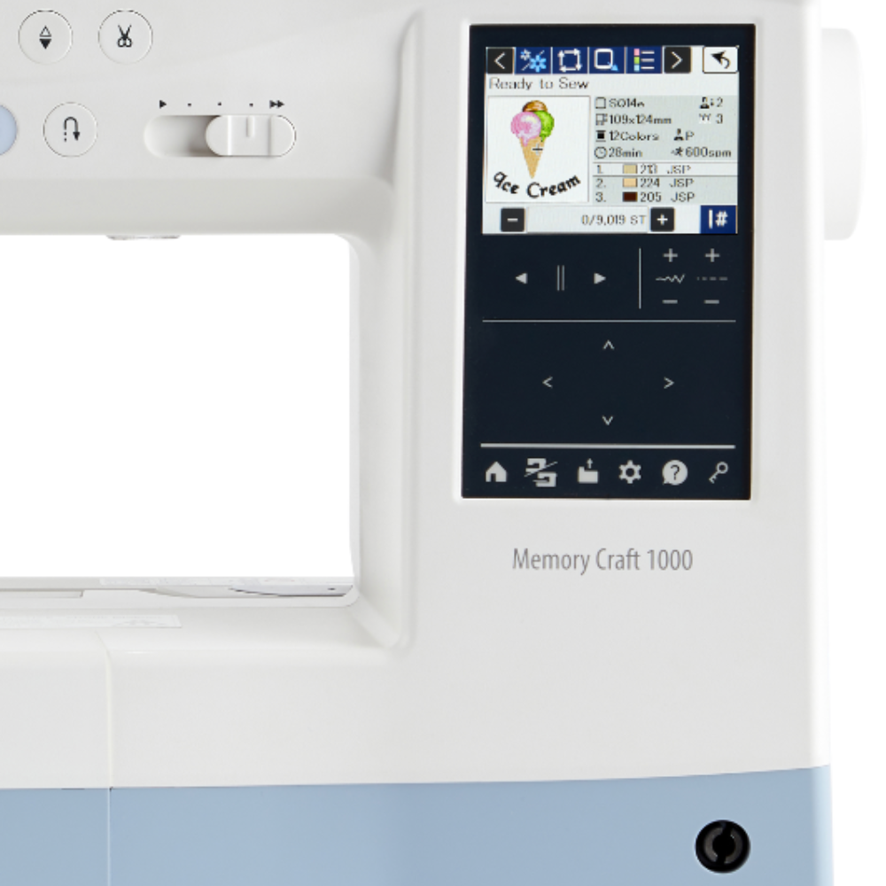 Janome Memory Craft 1000 Sewing & Embroidery