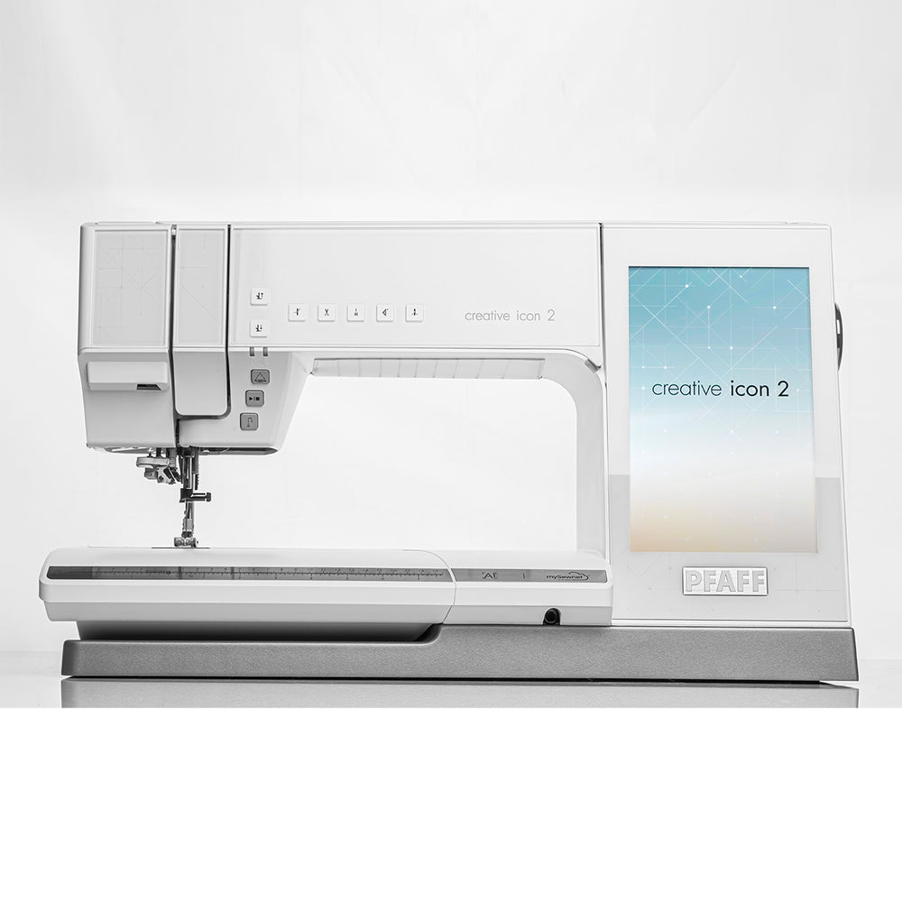 Pfaff Creative Icon 2 Sewing & Embroidery Machine in Arctic White - "A* Reconditioned