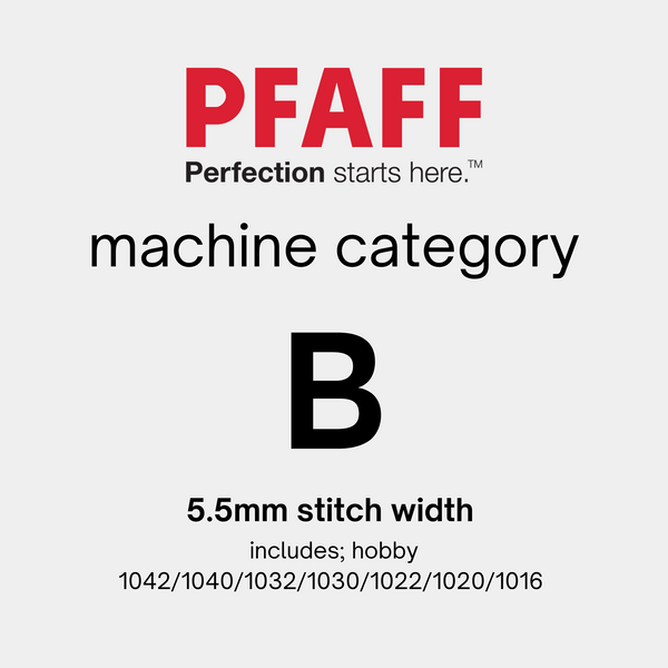 Pfaff Category B