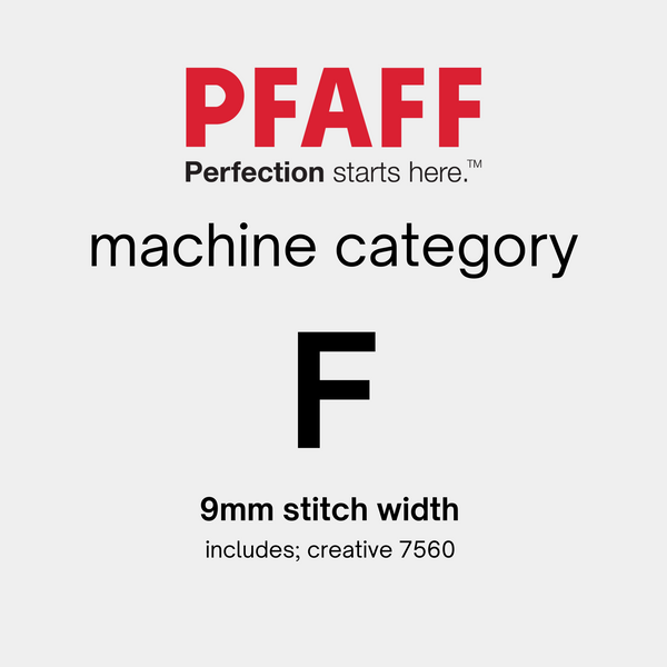 Pfaff Category F