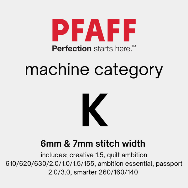 Pfaff Category K