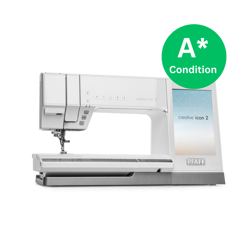 Pfaff Creative Icon 2 Sewing & Embroidery Arctic White  - "A*" Condition Ex demo