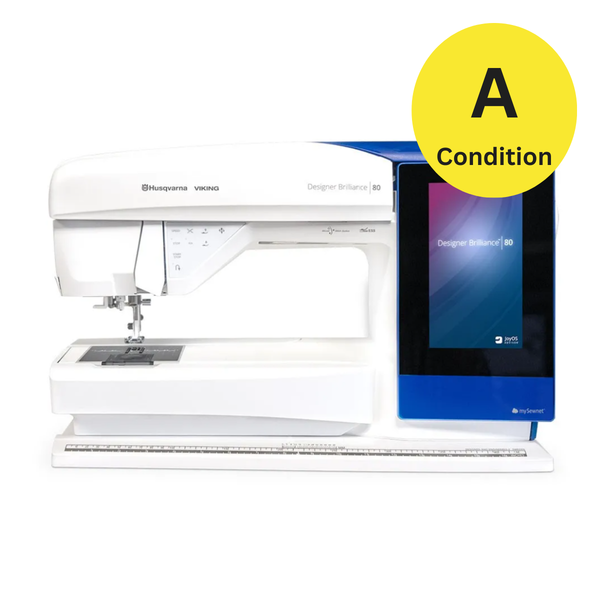 Husqvarna Designer Brilliance 80 Sewing & Embroidery - "A" Condition Part Exchange