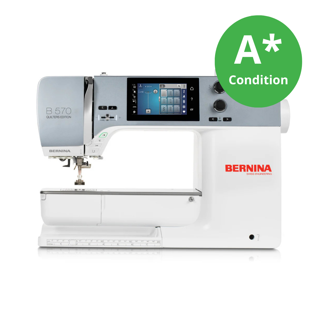 Bernina 570QE Sewing Machine -  A* Ex Demo