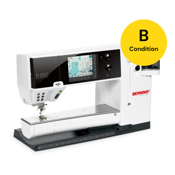 Bernina 820  - "B" Condition Reconditioned Sewing Machine