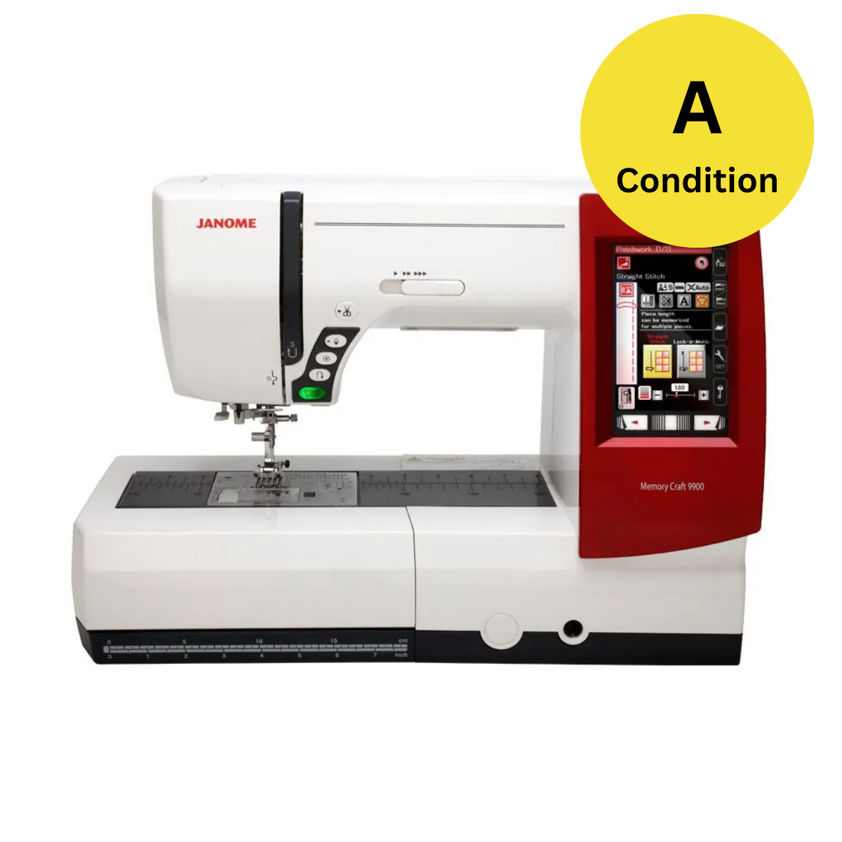 Janome MC9900 with Embroidery - "A" Condition Preloved