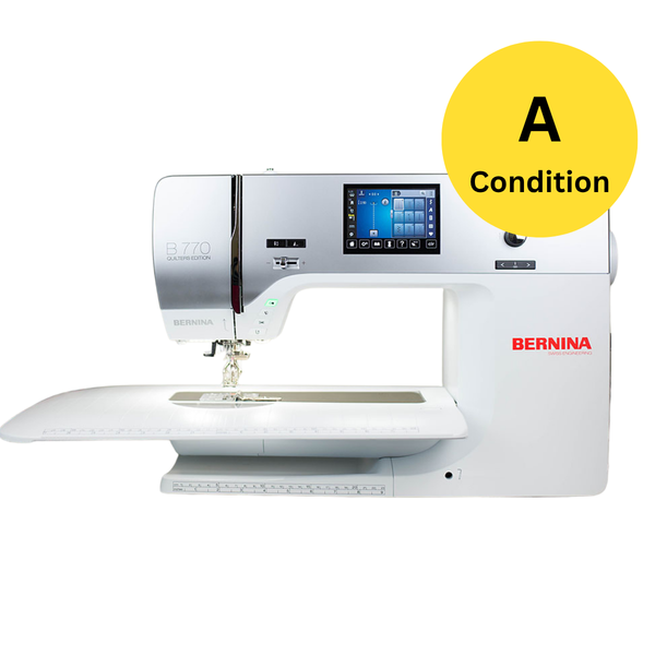 Bernina 770QE Sewing Machine (Old Style) - "A" Condition Preloved