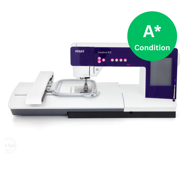 Pfaff Creative 4.5 Sewing & Embroidery - "A*" Condition Ex Demo