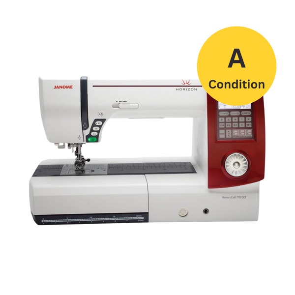 Janome Horizon 7700 QCP - "A" Condition Reconditioned