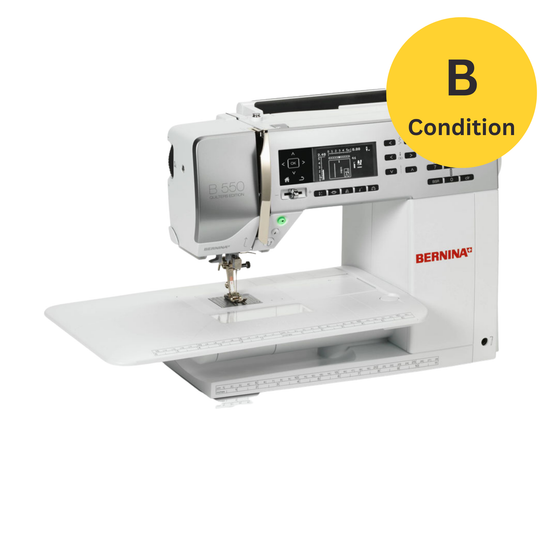 Bernina 550QE Sewing Machine -  "B" Condition Reconditoned