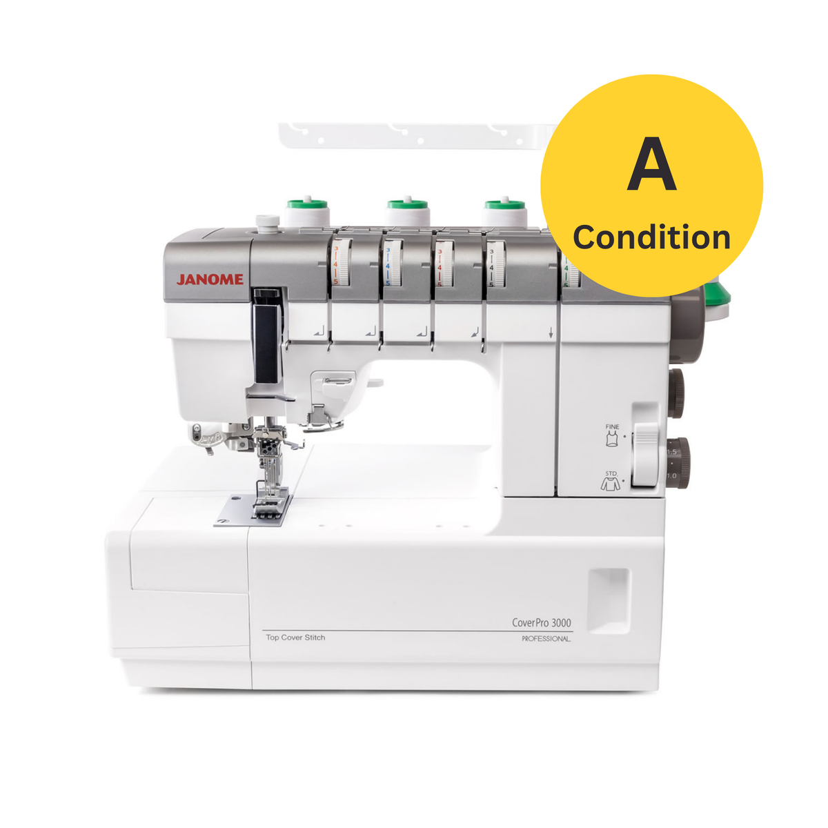 Janome CP3000 Cover Stitch "A" Condition Reconditoned