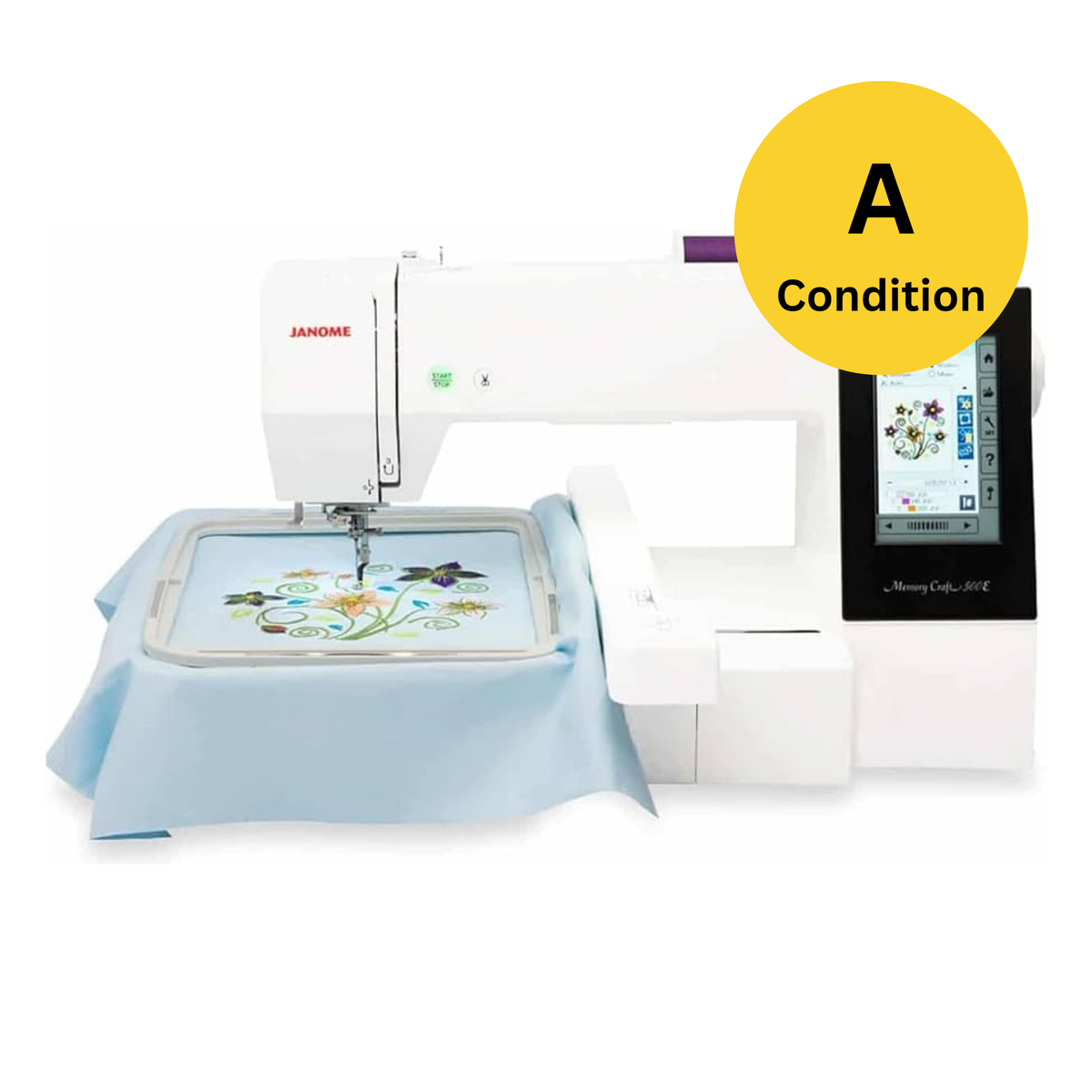 Janome Memory Craft 500E - "A" condition Reconditioned