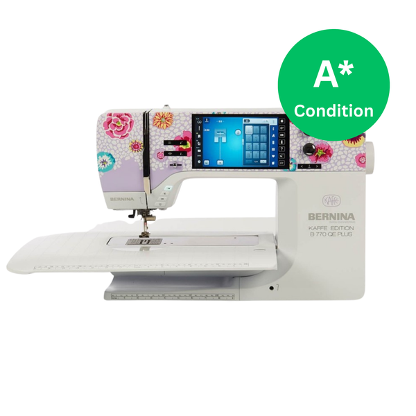 Bernina 770QE Plus Kaffee-Fassett Edition - "A*" Condition Reconditioned
