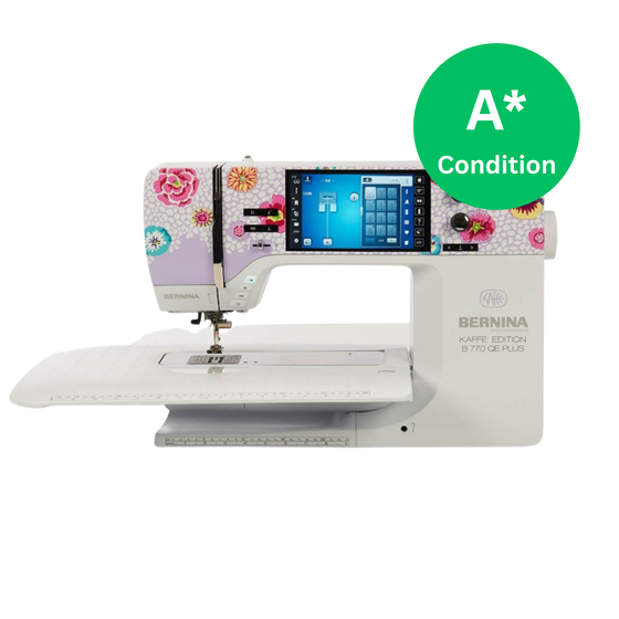Bernina 770QE Plus Kaffee-Fassett Edition - "A*" Condition Reconditioned