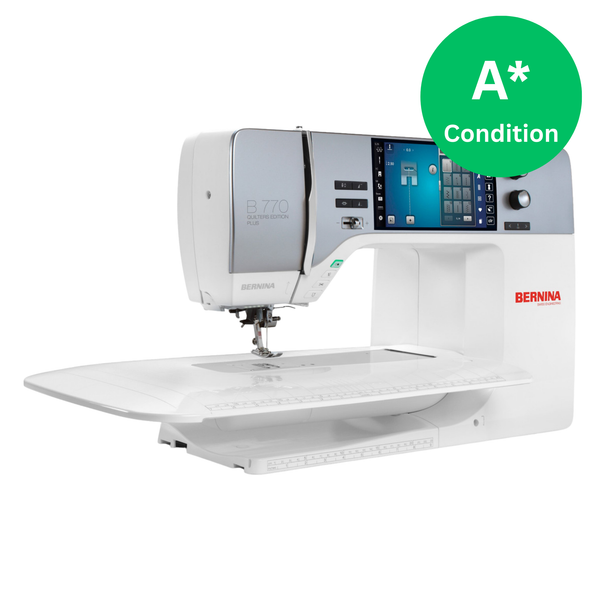 Bernina 770QE Plus Sewing Machine - "A*" Conditioned Reconditioned