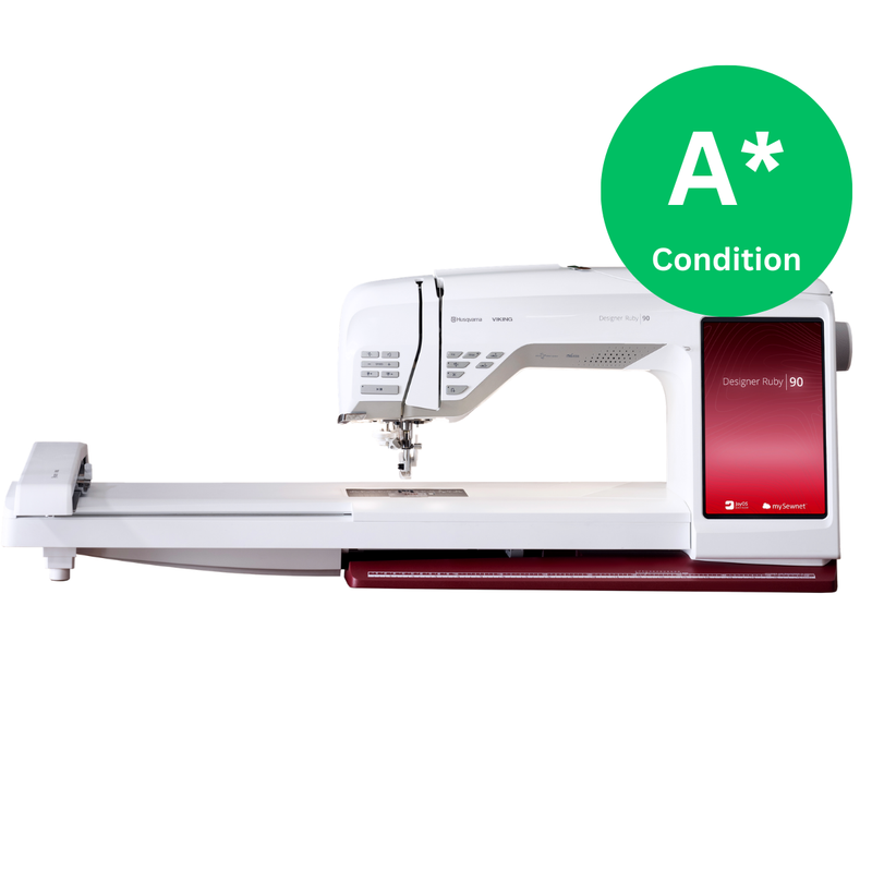 Husqvarna Viking Designer Ruby 90 - Sewing & Embroidery "A*" Condition Part Exchange