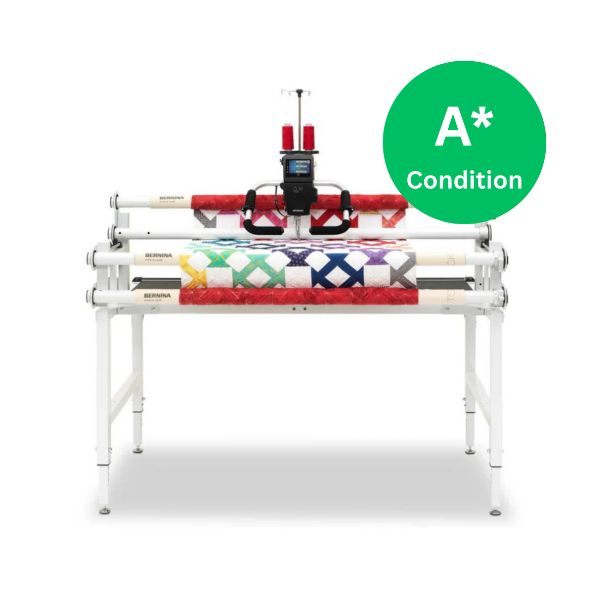 Bernina Q20 Quilting Machine With 5 Foot Studio Frame - "A*" Condition Reconditioned