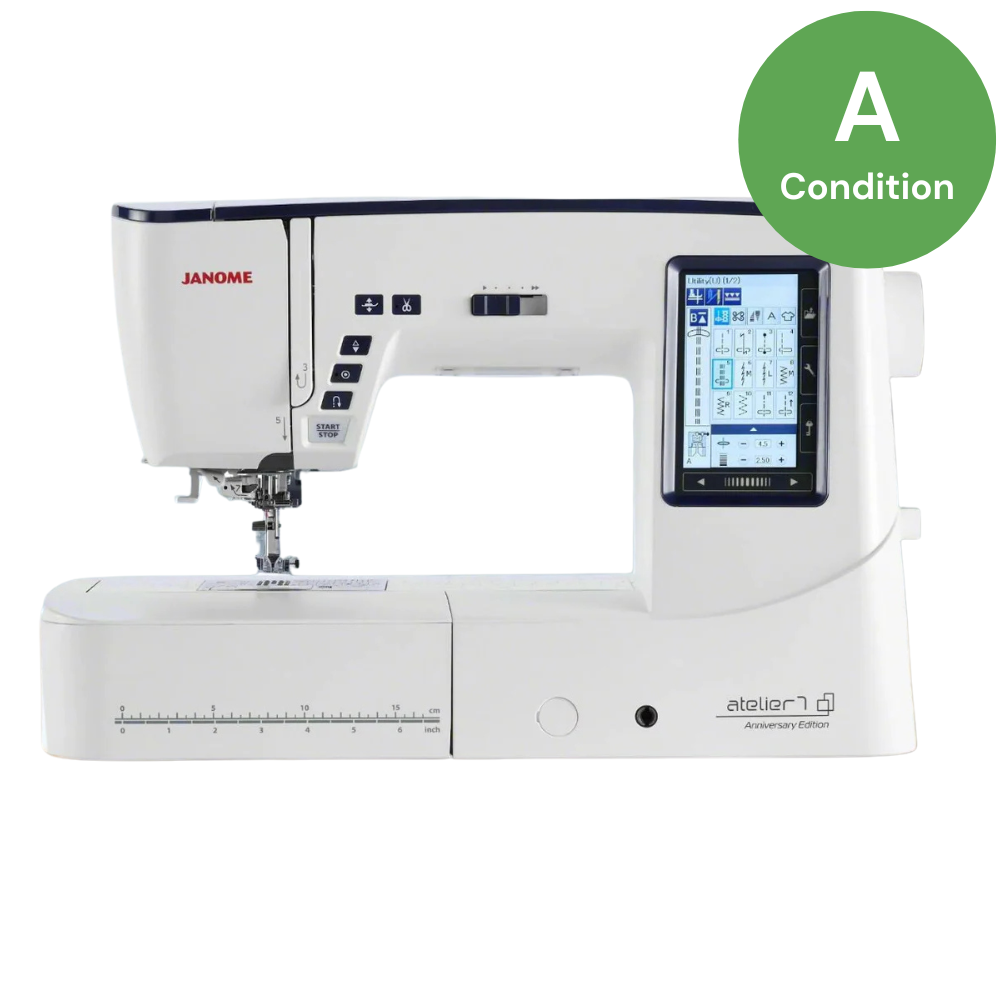 Janome Atelier 7AE Sewing Machine - "A" Condition Reconditioned