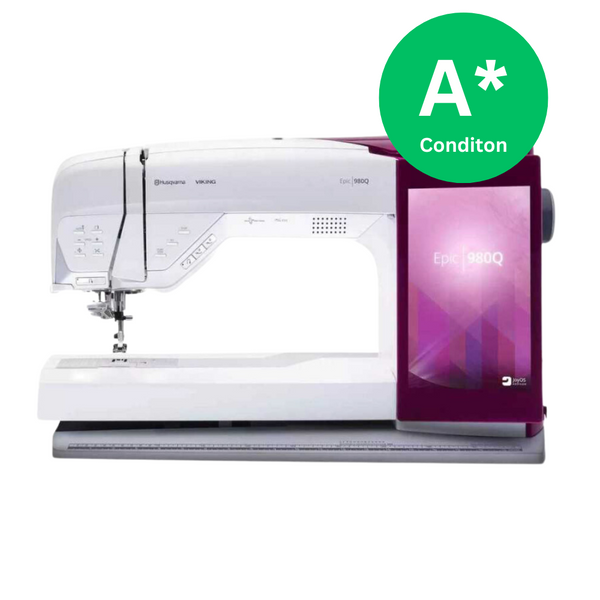 Husqvarna Viking Epic 980Q - "A*" Condition Part Exchange