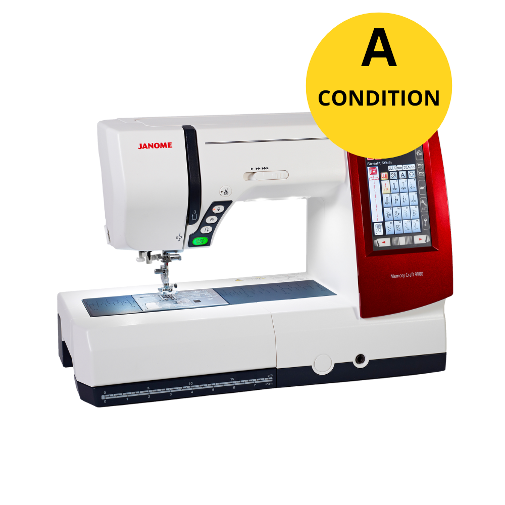 Janome Memory Craft 9900 Sewing & embroidery machine  - "A" Condition Preloved