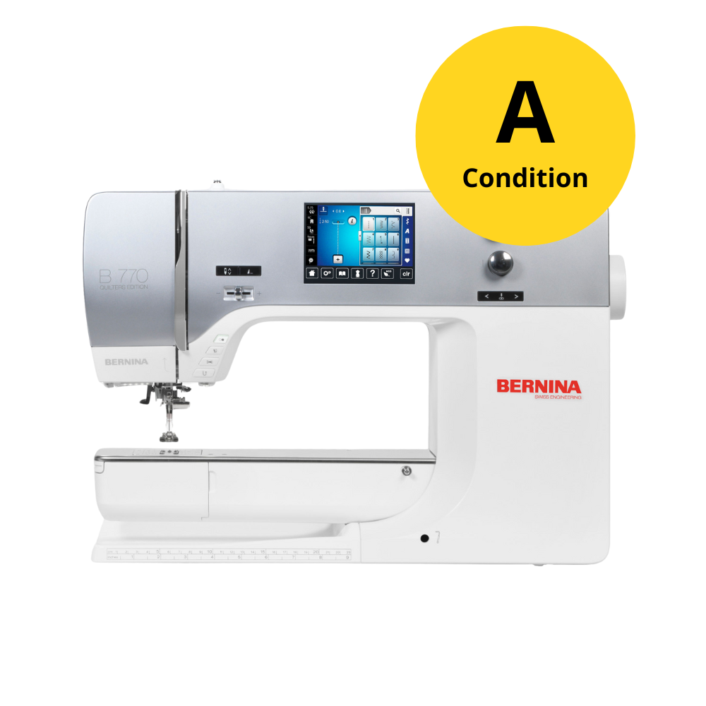 Bernina 770QE With Embroidery - "A" Condition Preloved