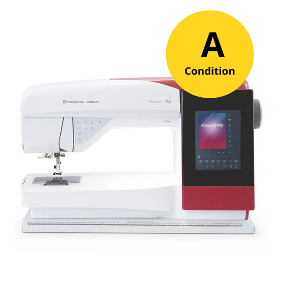 Husqvarna Brilliance 75Q Sewing Machine - "A" Condition Preloved