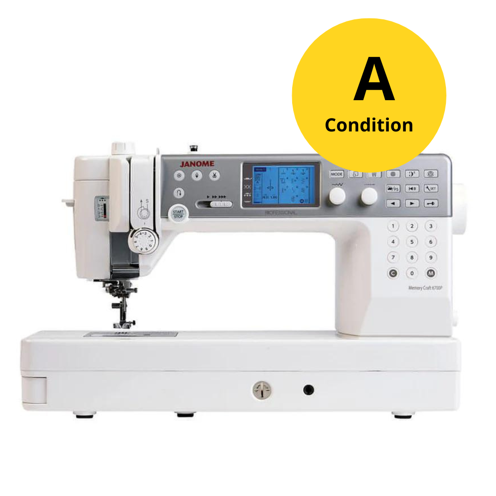 Janome Memory Craft 6700P Sewing Machine - "A" Condition Preloved