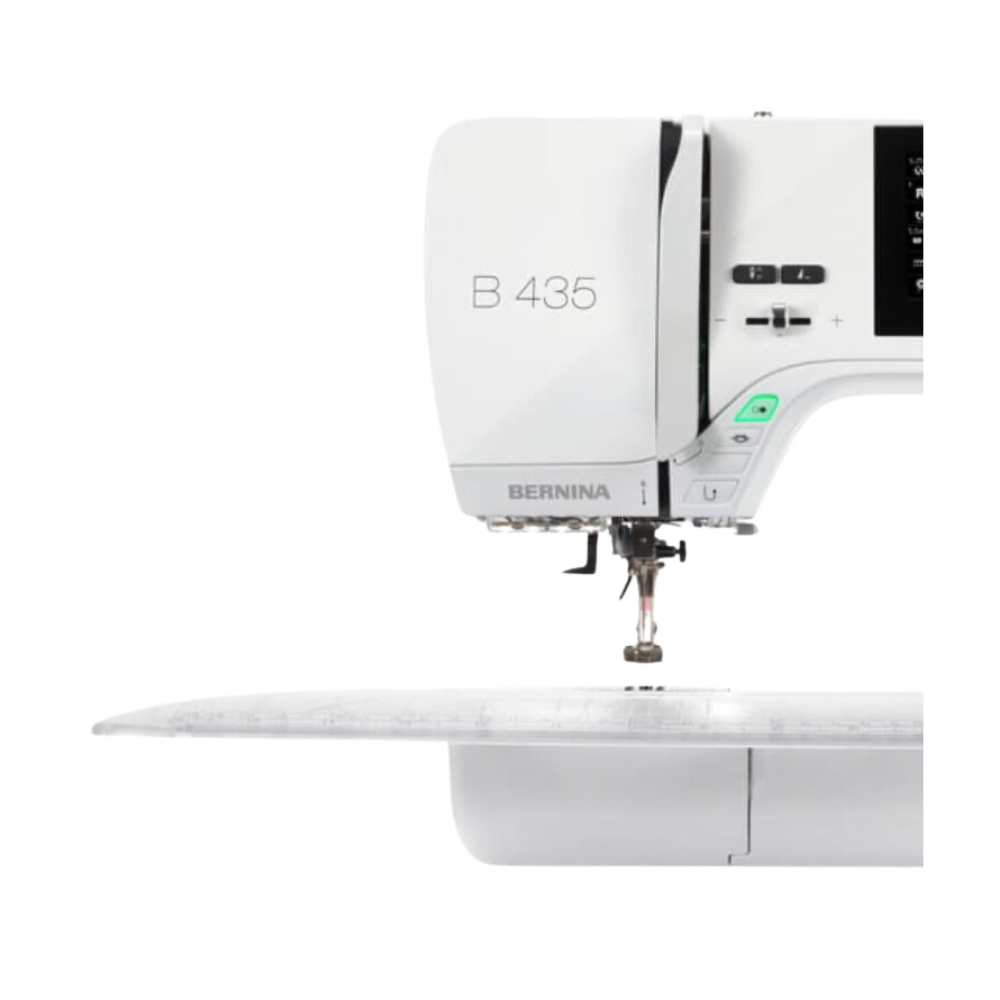 bernina B 435 sewing machine with digital display.