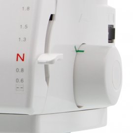 sewing machine's tension dial