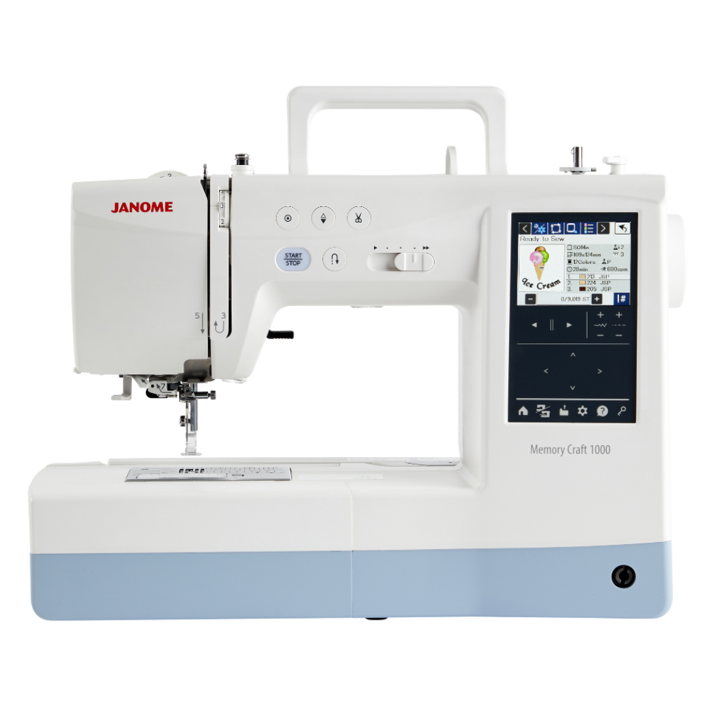 Janome Memory Craft 1000 Sewing & Embroidery PRE ORDER NOW