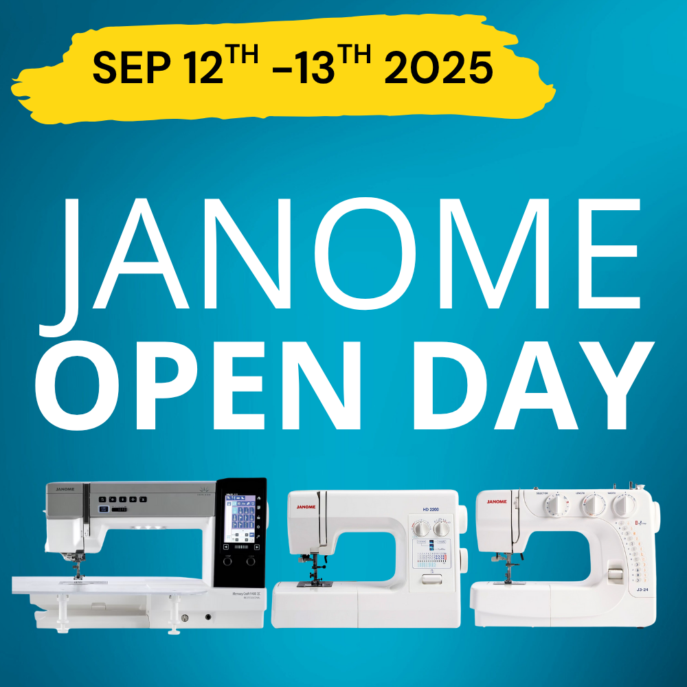 Janome Open Day Event at Barnyarns Sew Centre