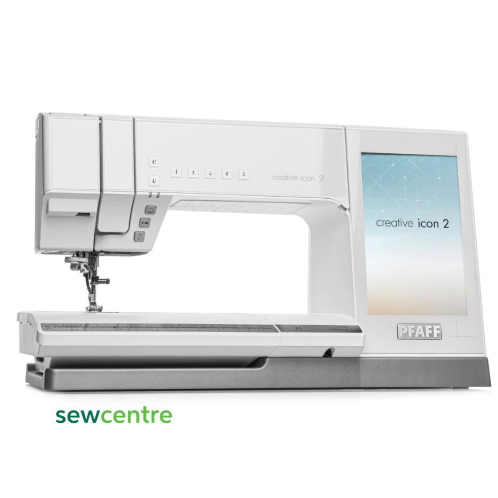 Pfaff Creative Icon 2 Sewing & Embroidery Machine in Arctic - Exclusively at Sew Centre