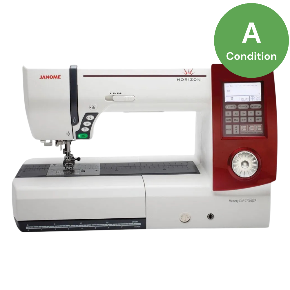6b7280 Janome Horizon 7700 QCP Sewing Machine -