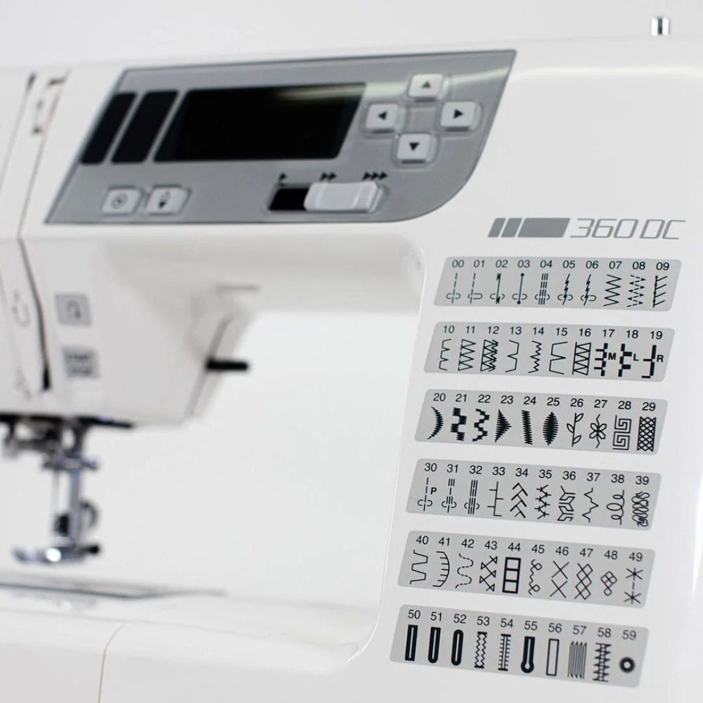 Janome 360DC + FREE QUILTING ATTACHMENT SET Worth over £60