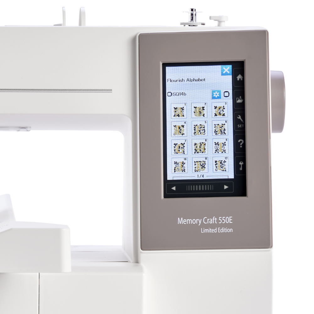 Janome MC550E LE + FREE Software worth £379