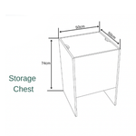 Horn Elements Storage Chest - White Ash (Self Assembly)