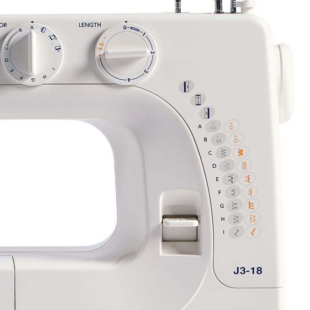Janome J3-18 +  FREE Fashion & Finishing kit