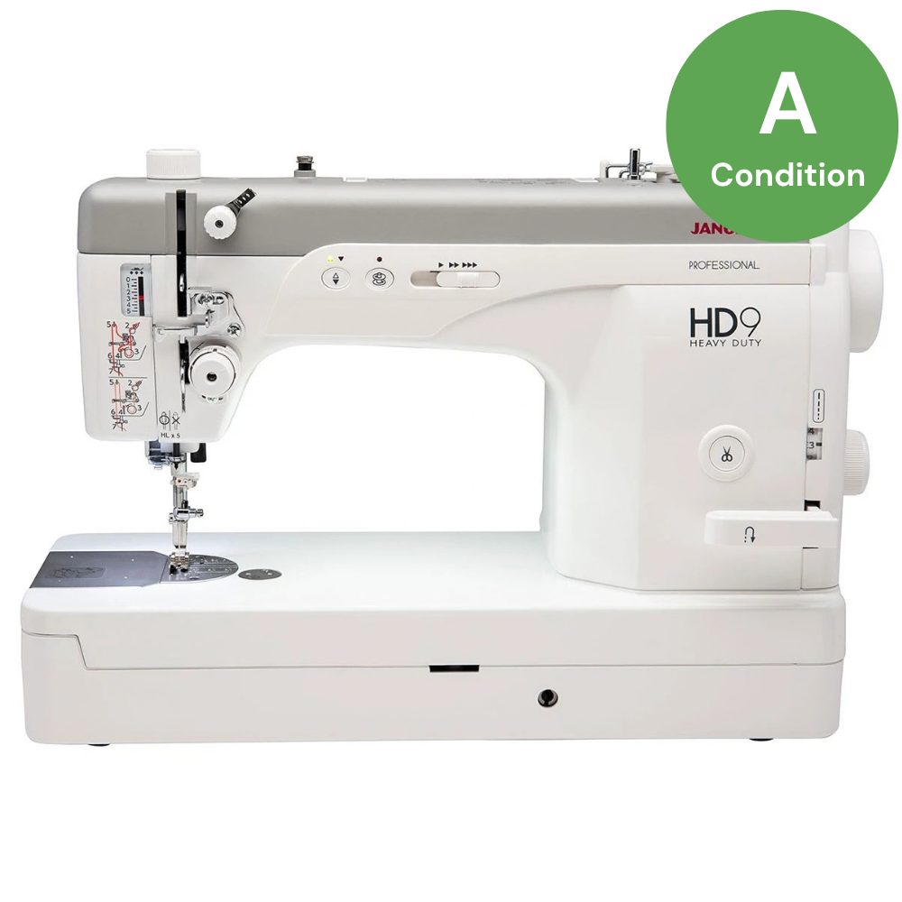 Janome HD9 Professional Sewing Machine - "A" Condition Reconditioned