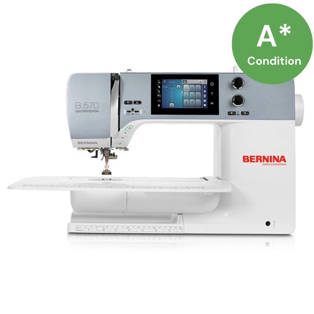 Bernina 570 QE Sewing Machine - "A*" Condition Reconditioned