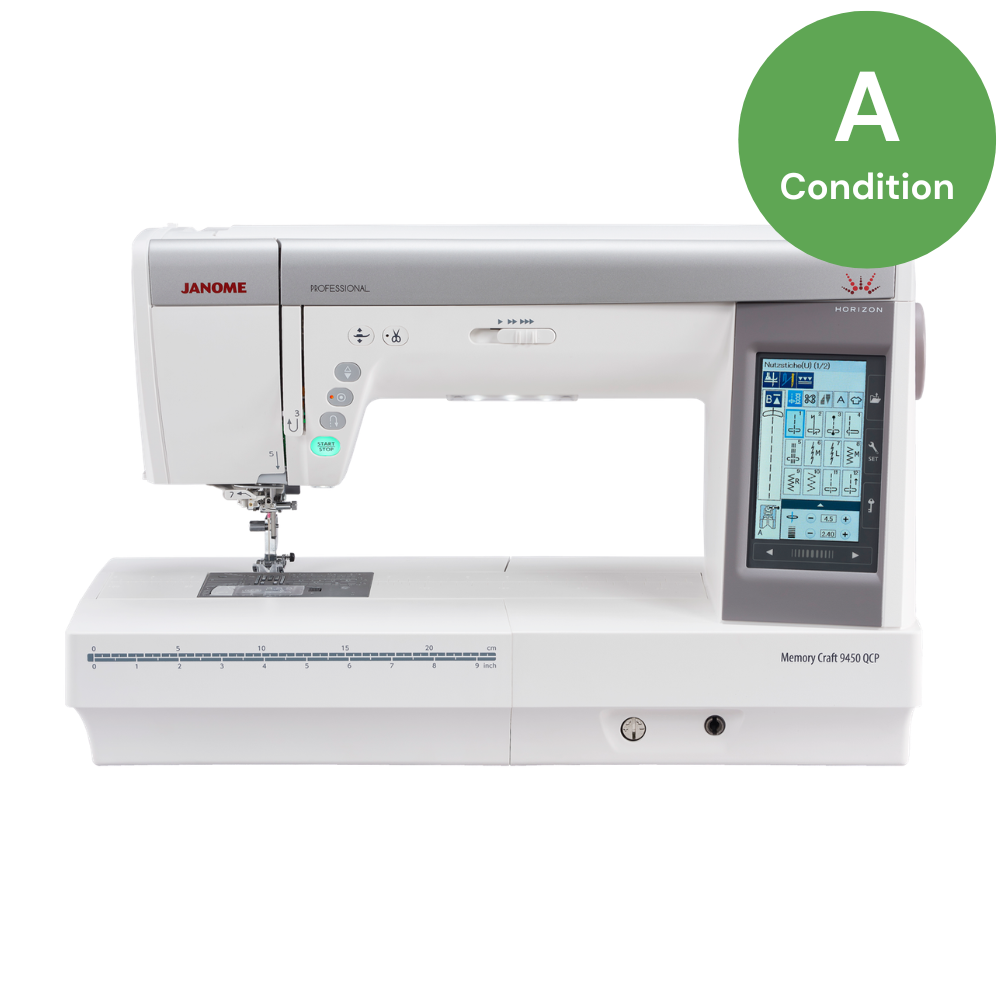 Janome Horizon MemoryCraft 9450 Sewing Machine - "A" Condition Reconditioned
