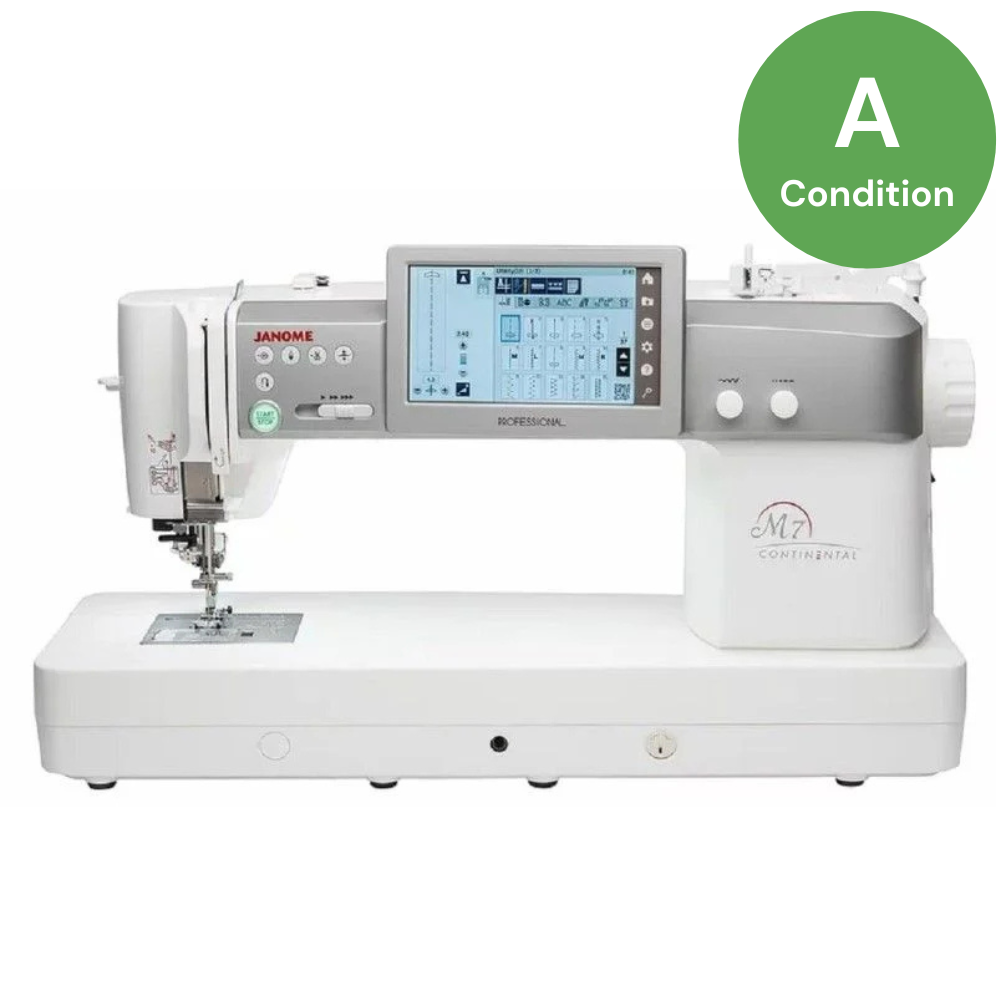 Janome Continental M7 Sewing Machine - "A" Condition Reconditioned