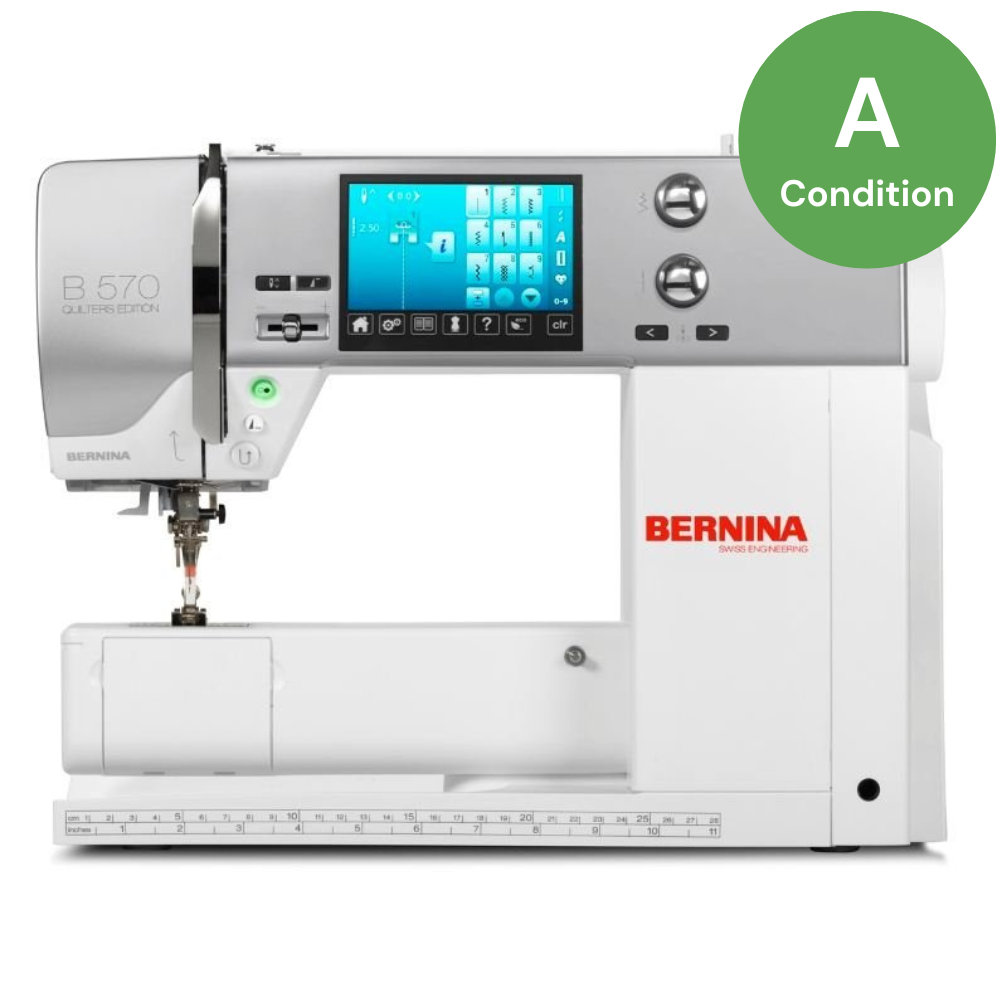 Bernina 570 Old Style Sewing and Embroidery Machine - "A" Condition Reconditioned