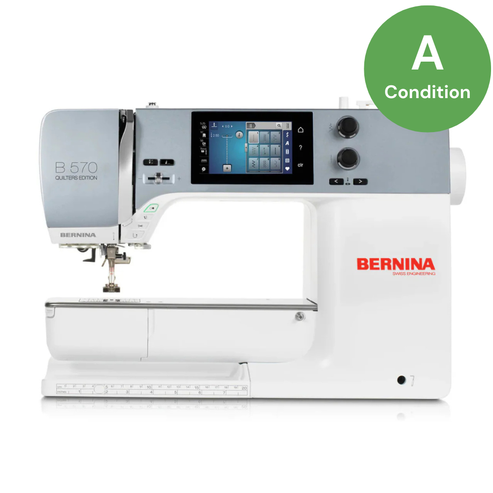Bernina 570 QE Sewing and Embroidery Machine - "A" Condition Reconditioned
