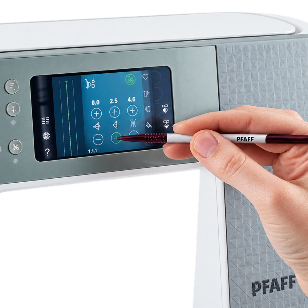 Pfaff Quilt Expression 720 SE Sewing Machine Dusk Grey + £100 FOOT SET