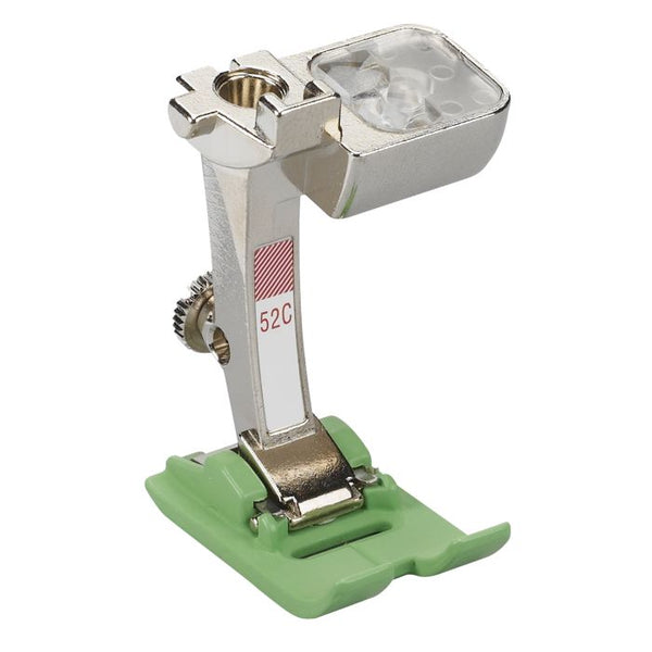 close up of Bernina Zigzag Foot with Non-Stick Sole #52C, sewing machine accessory. 