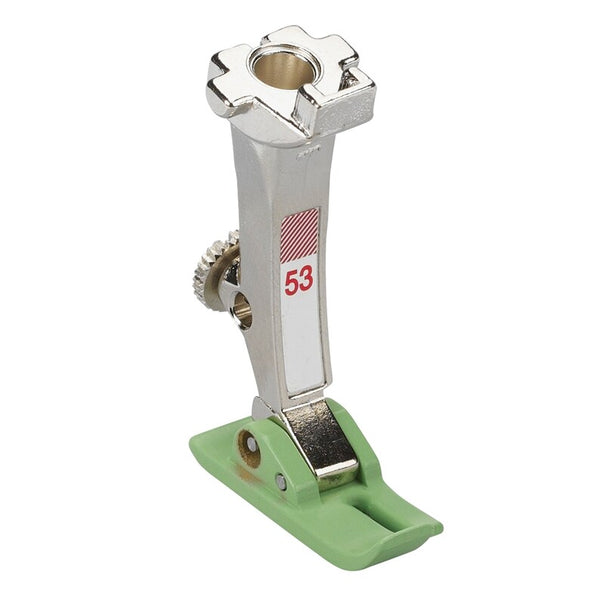 Bernina straight stitch foot with non-stick sole #52C.