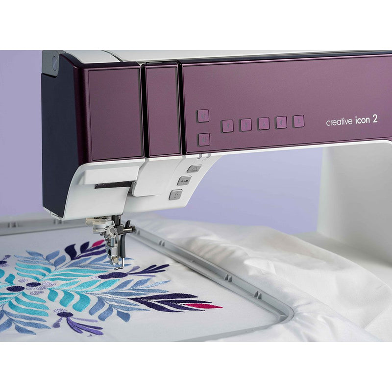 Pfaff Creative Icon 2 Sewing & Embroidery Machine in Mulberry at Sew Centre