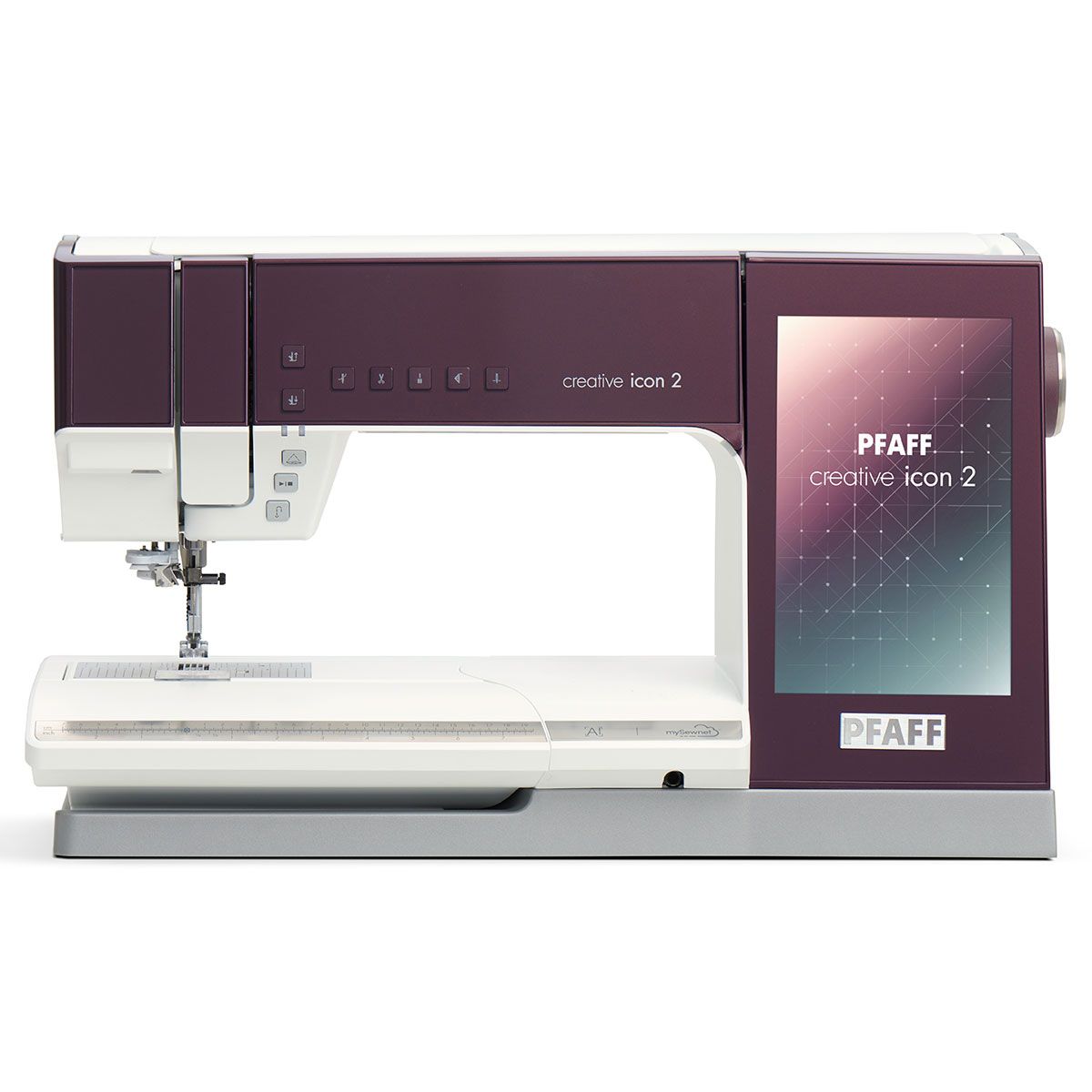 Pfaff Creative Icon 2 Sewing & Embroidery Machine in Mulberry at Sew Centre