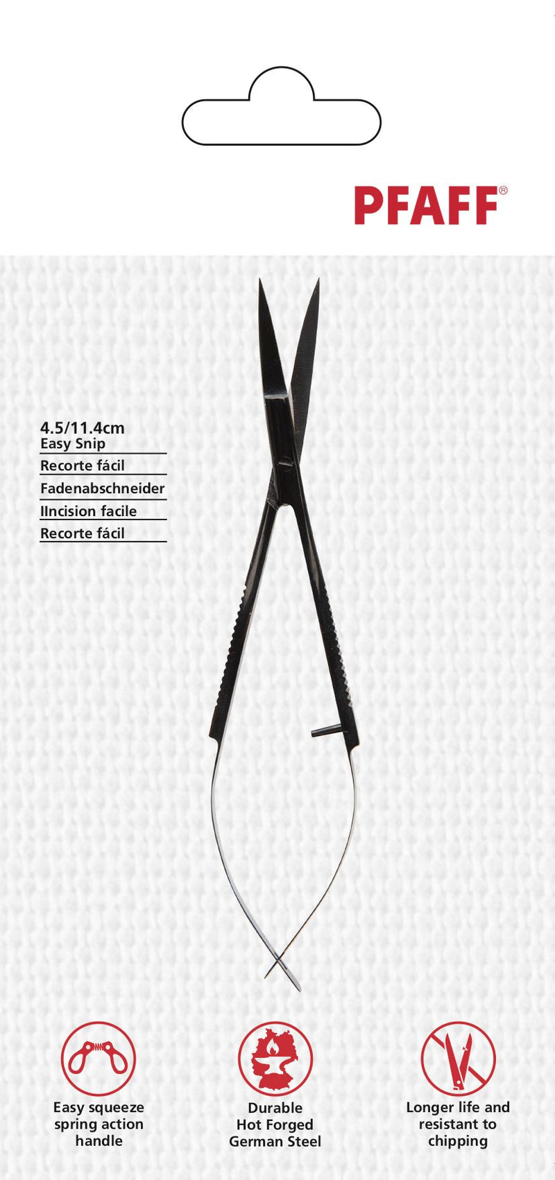 Pfaff 11.4cm Easy Snip Scissors